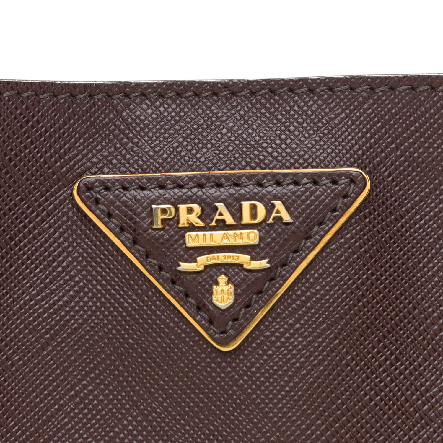 Prada Saffiano Lux Medium Tote Bordeaux 9 of 9