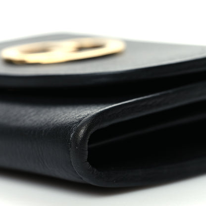 Gucci Roxy Calfskin Medium Blondie Chain Wallet Black 10 of 10