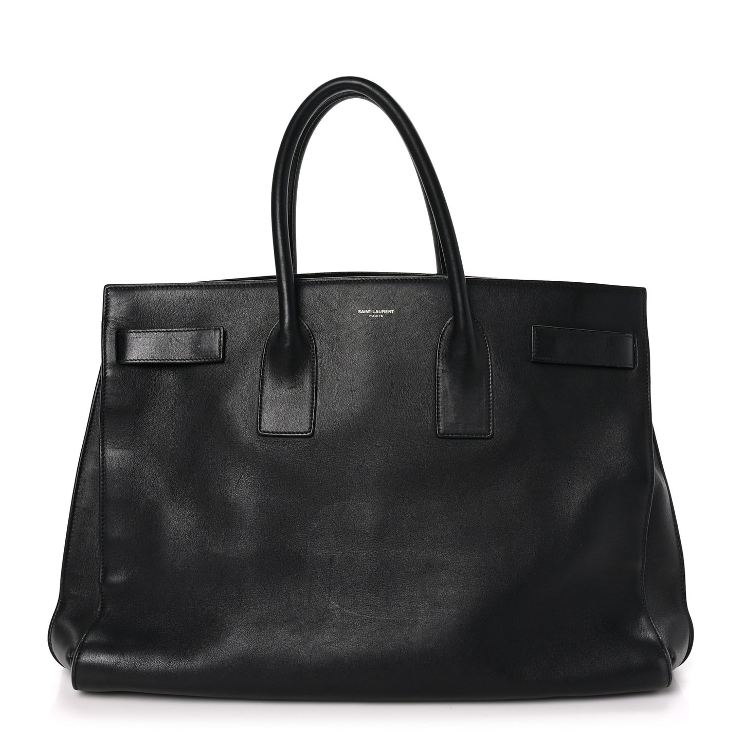 Calfskin Large Sac De Jour Carryall Black