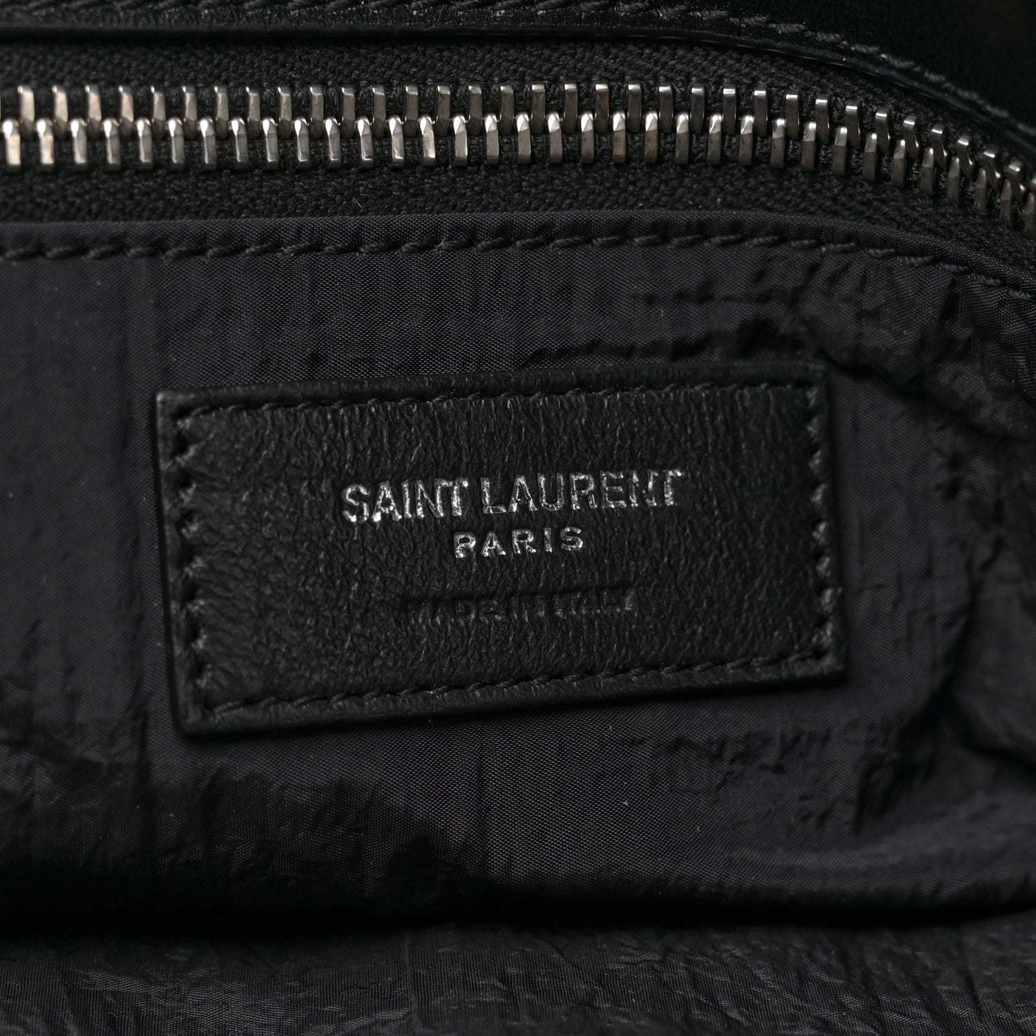 Saint Laurent Nylon Calfskin 48H Sac De Jour Duffle Black 6 of 13