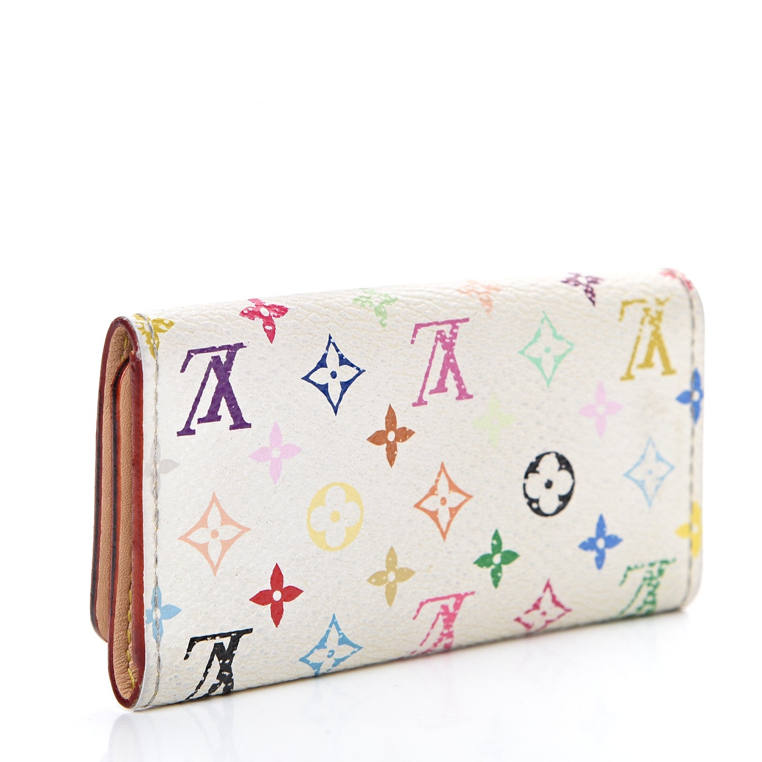 Louis Vuitton Monogram Multicolor Multicles 4 Key Holder White 2 of 9