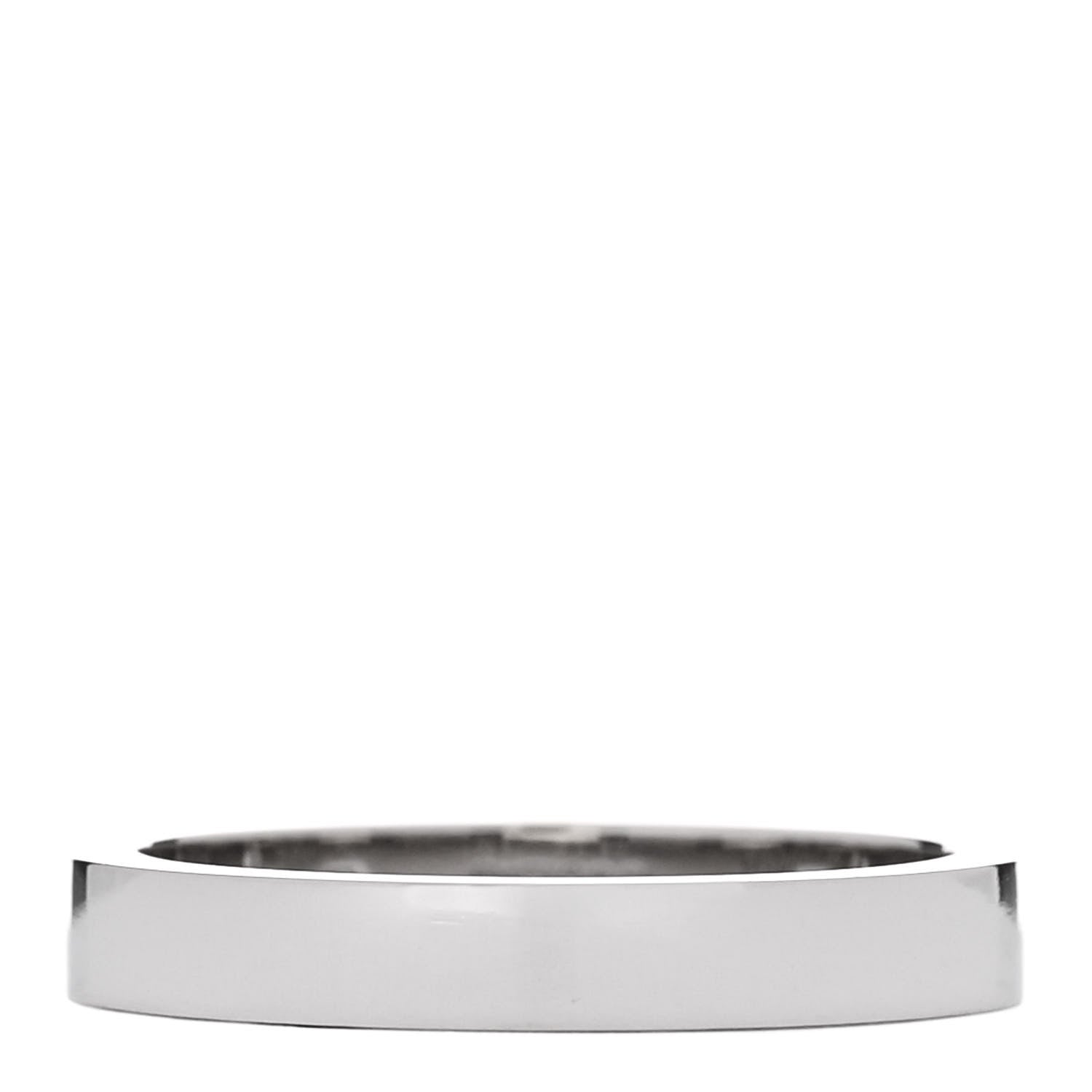 Cartier Platinum 2 Diamond 3mm C De Cartier Wedding Band Ring 52 6 3 of 7
