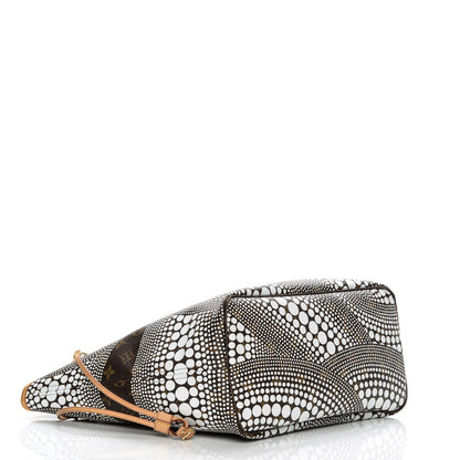 Louis Vuitton Monogram Kusama Waves Neverfull MM White 4 of 8