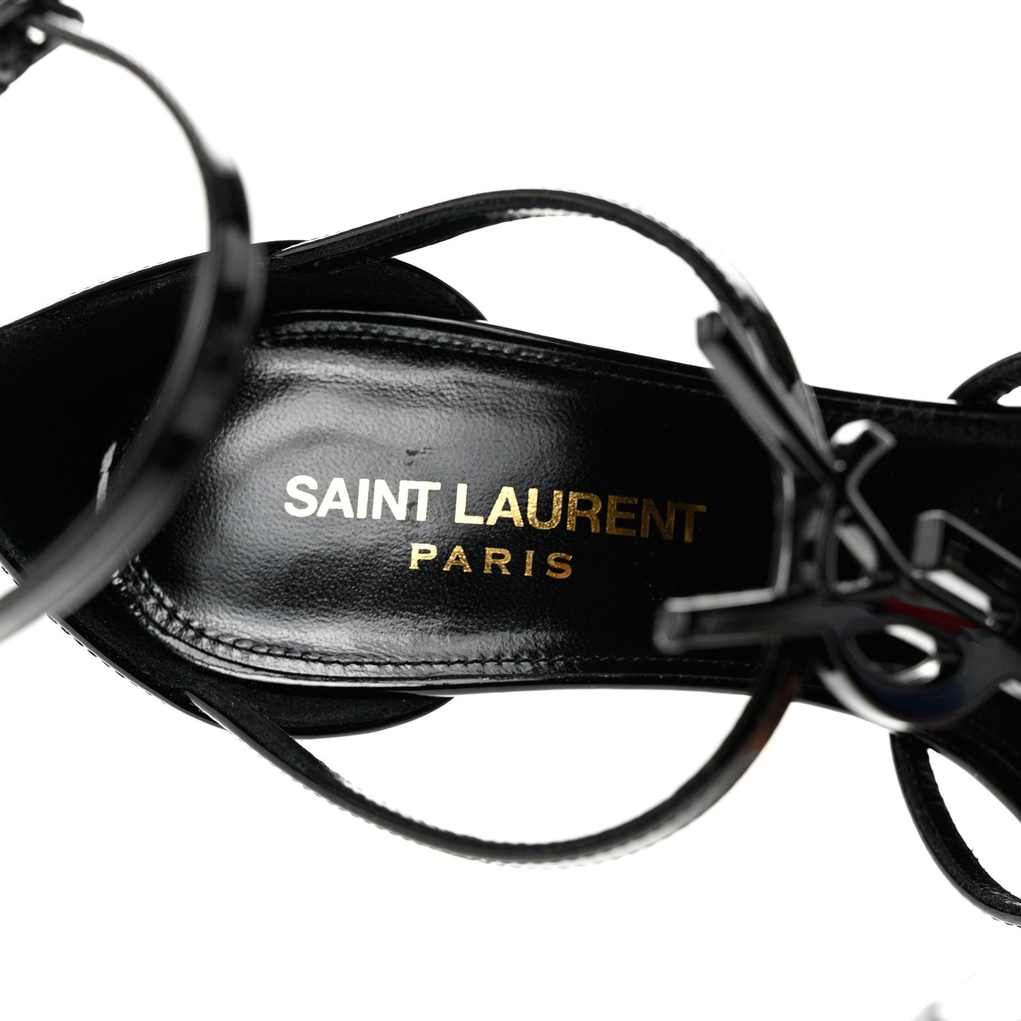 Patent Cassandra 100 Sandals 37.5 Black