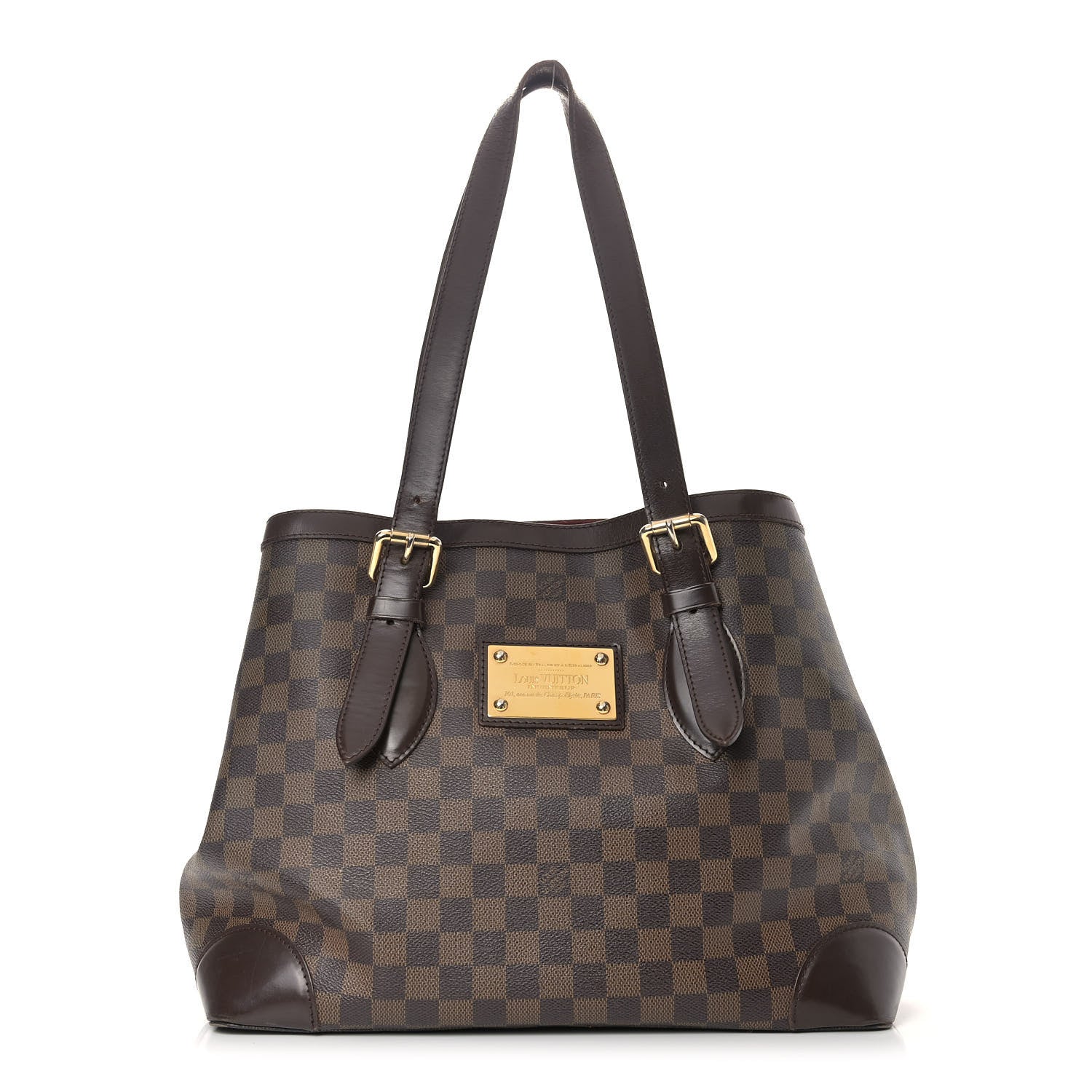 Louis Vuitton Damier Ebene Hampstead MM 1 of 5