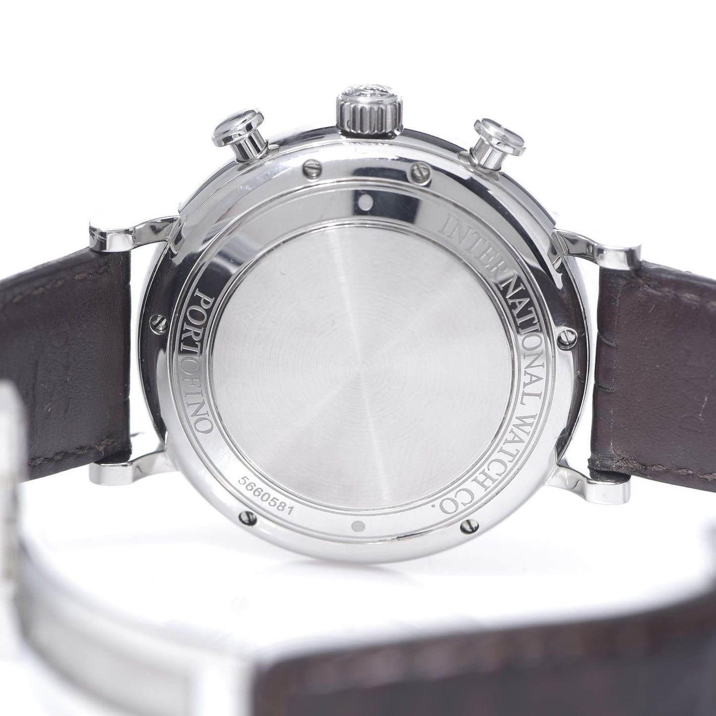 Stainless Steel Alligator 42mm Portofino Chronograph Automatic Watch IW391007