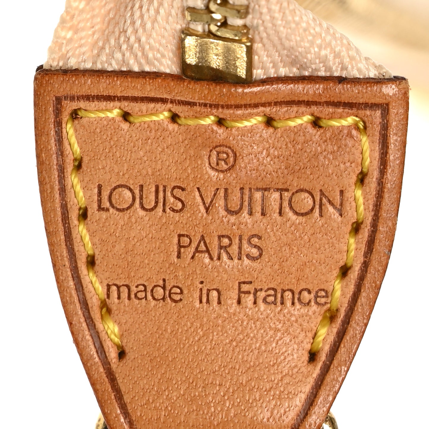 Monogram Multicolor Pochette Accessories White
