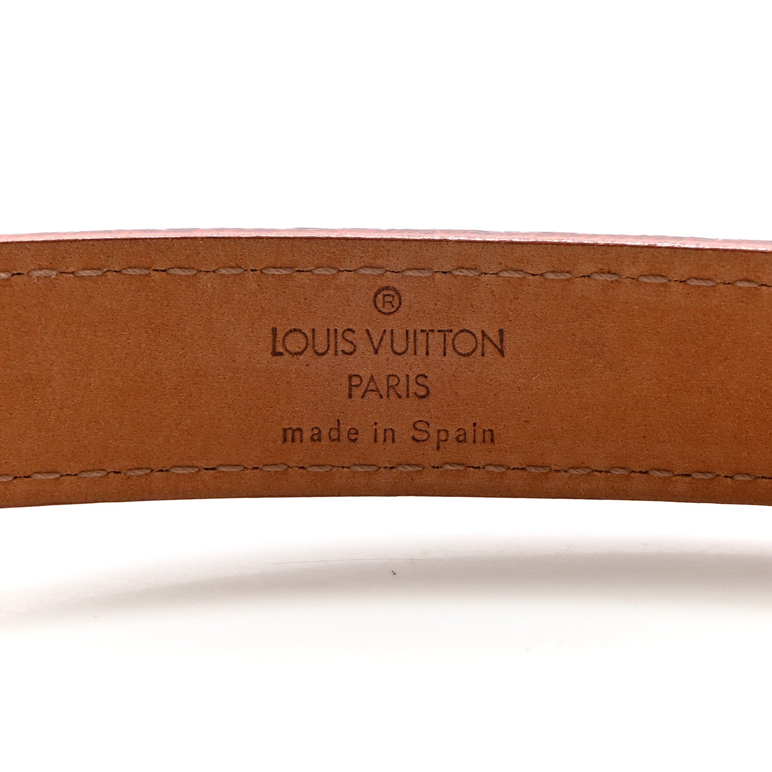 Louis Vuitton Damier Azur 20mm Belt 90 36 3 of 10