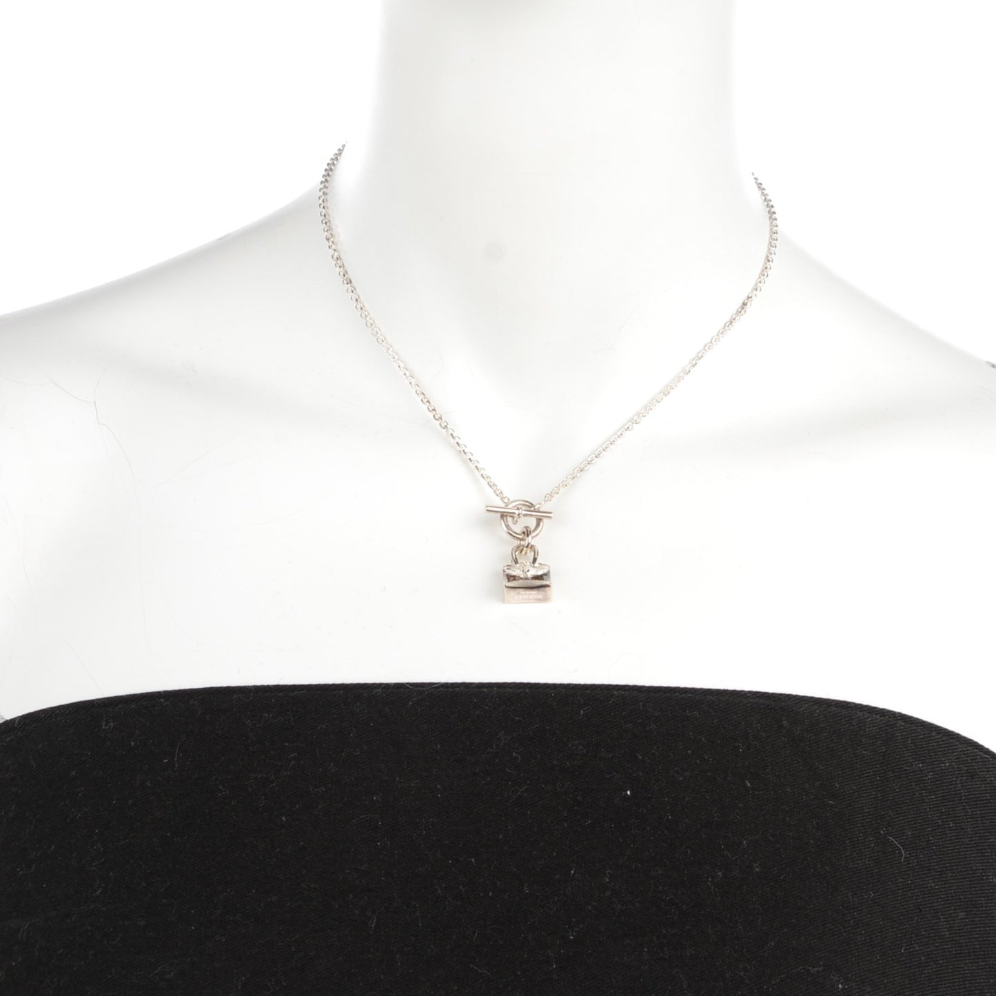 Sterling Silver Birkin Amulette Pendant Necklace