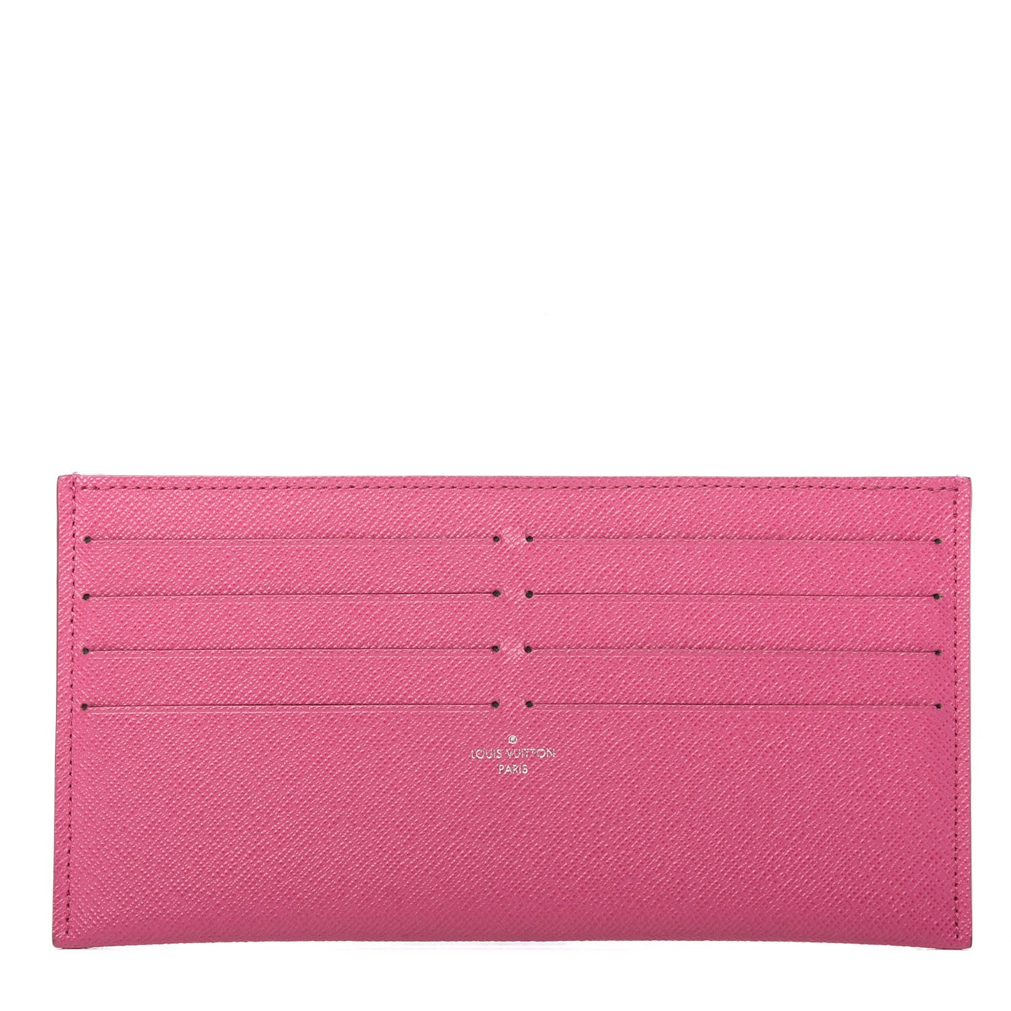 Calfskin Felicie Card Holder Insert Pink