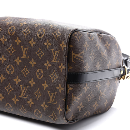Louis Vuitton Monogram My World Tour Speedy Bandouliere 30 Black 7 of 11