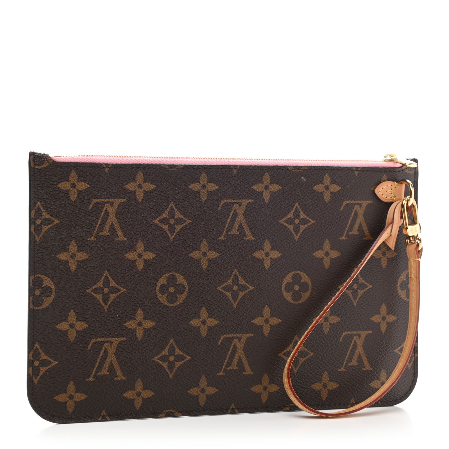 Monogram Neverfull MM GM Pochette Sugar Pink