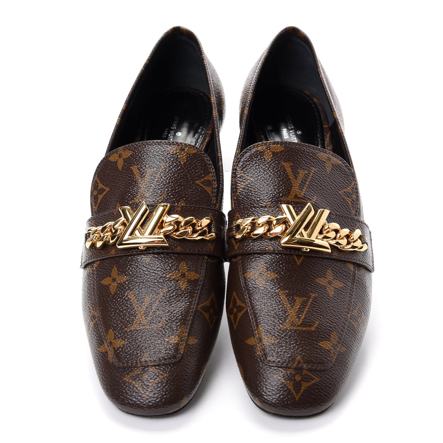 Monogram Upper Case Flat Loafer 40
