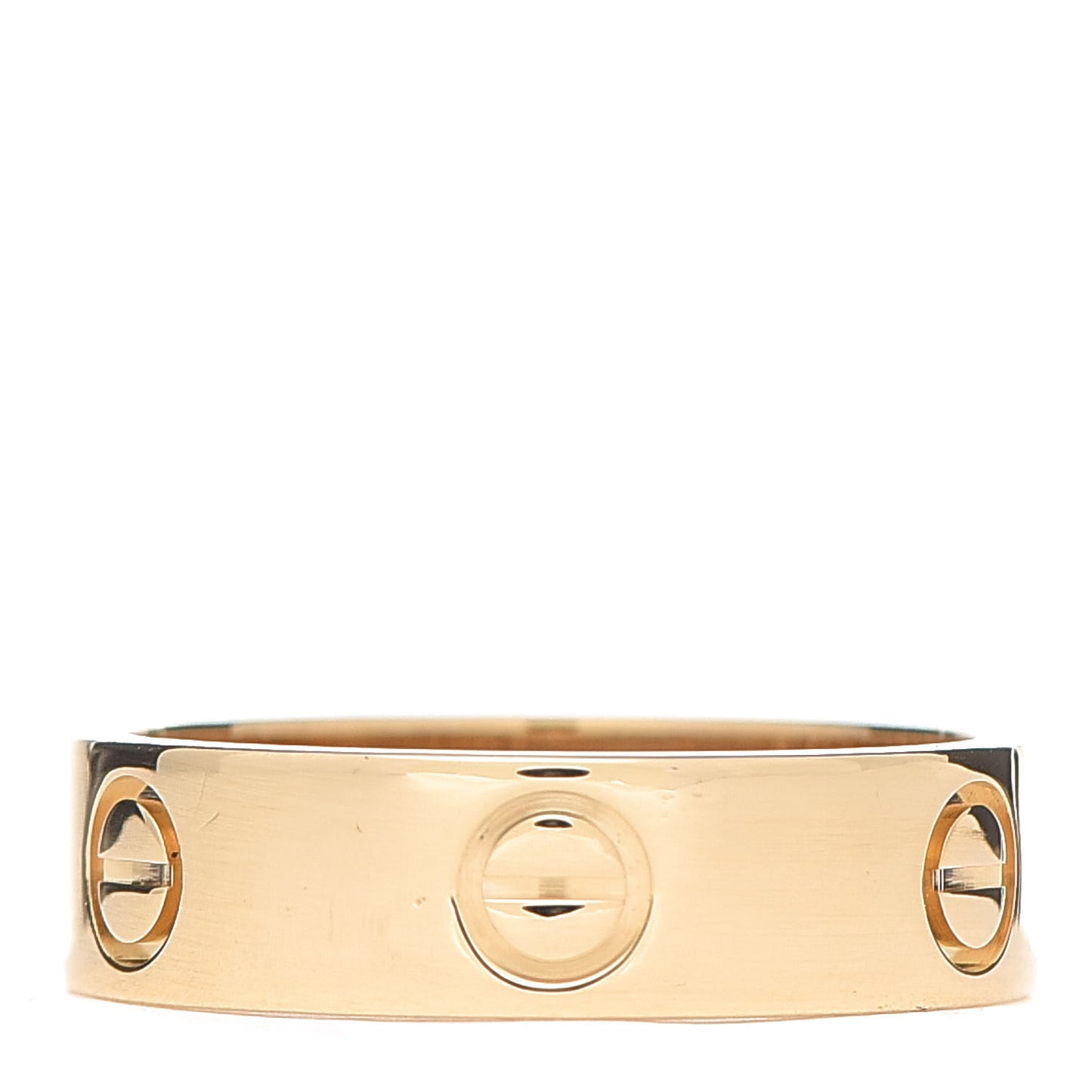 18K Yellow Gold 5.5mm LOVE Ring 56 7.5