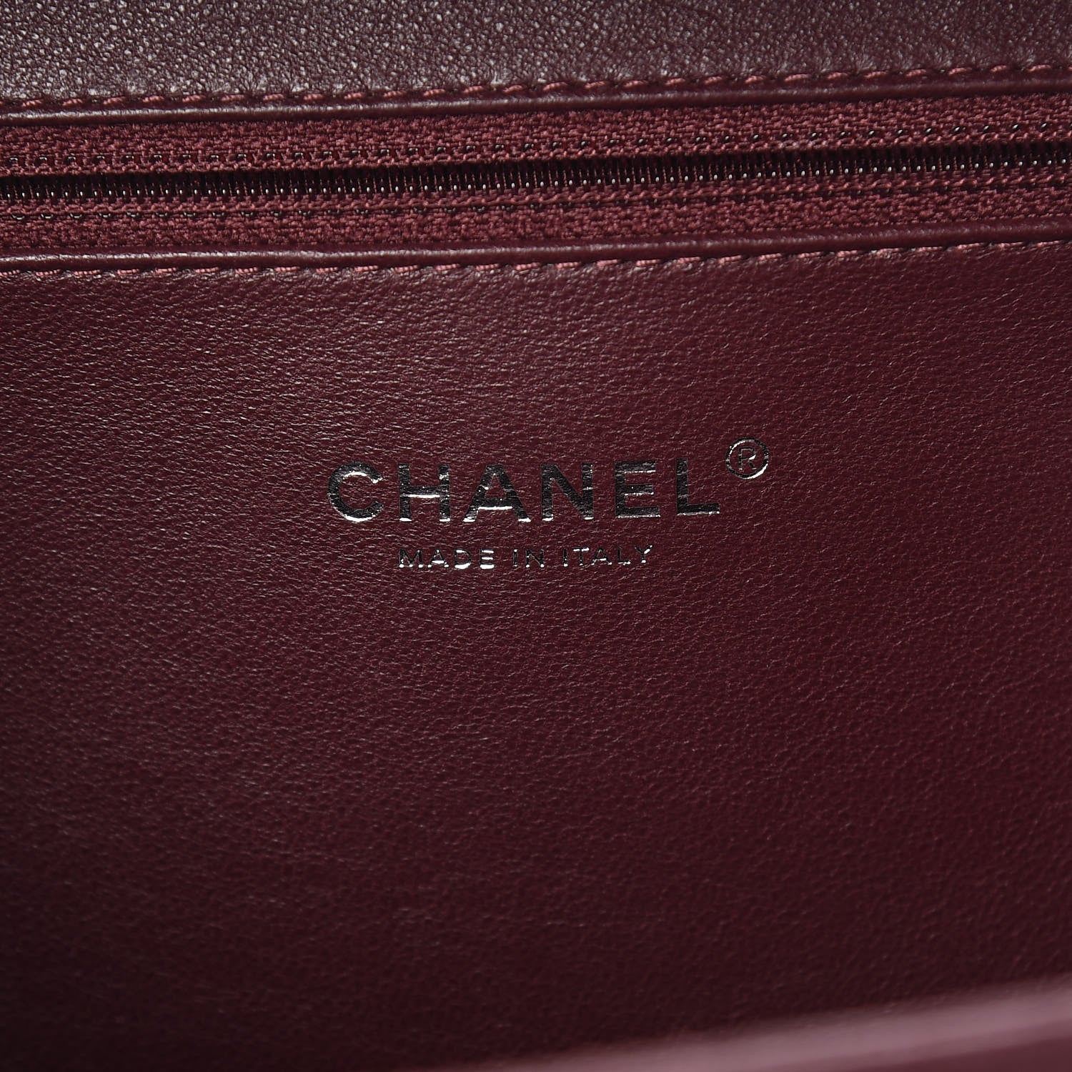 Chanel Metallic Caviar Quilted Large CC Filigree Vanity Case Silver 6 of 10