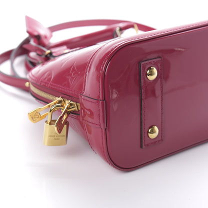 Louis Vuitton Vernis Alma BB Rose Indien 6 of 9