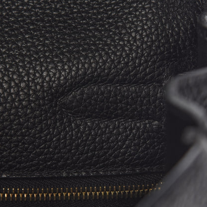 Hermes Taurillon Clemence Kelly Retourne 32 Black 13 of 36