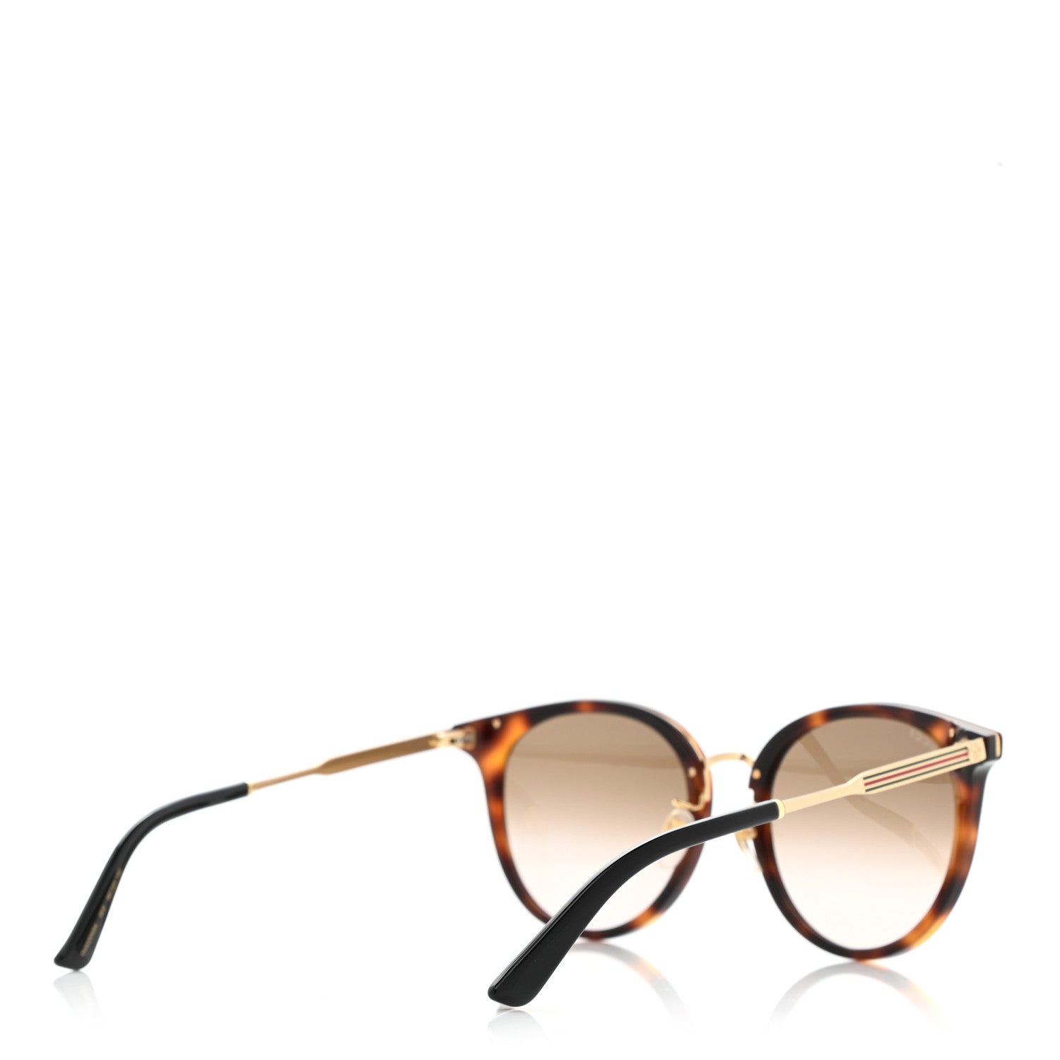 Gucci Acetate Web Sunglasses GG0204SK Tortoise 4 of 8