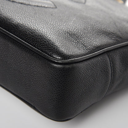 Chanel Caviar CC Shoulder Bag Black 10 of 16