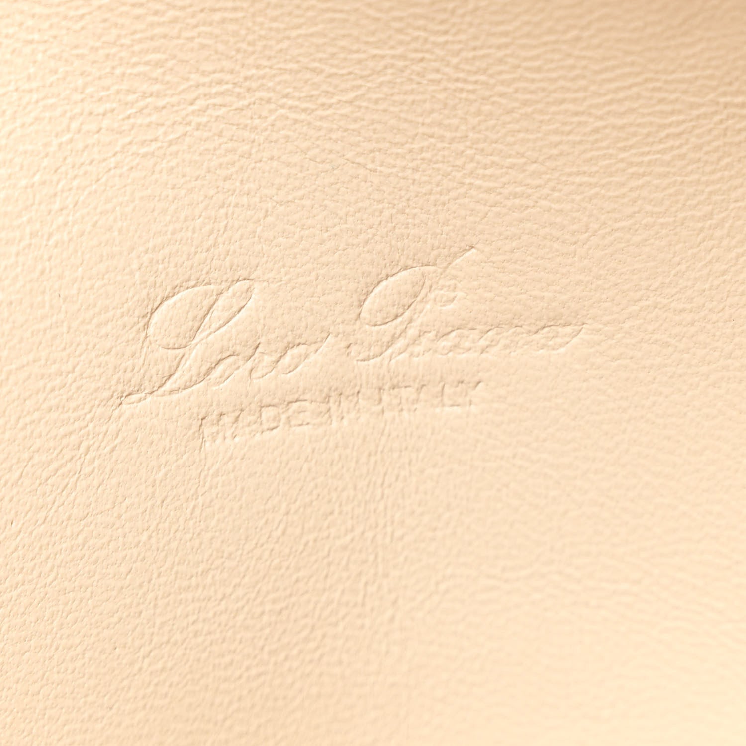 Loro Piana Grained Calfskin L19 Extra Pocket Pouch Warm Tan 6 of 9