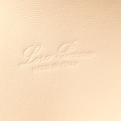 Loro Piana Grained Calfskin L19 Extra Pocket Pouch Warm Tan 6 of 9