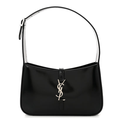 Saint Laurent Smooth Calfskin Le 5 A 7 Hobo Black 1 of 10