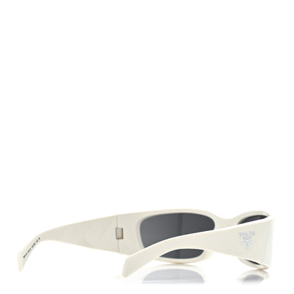 Prada Acetate Symbole Sunglasses SPR A19 White 4 of 8