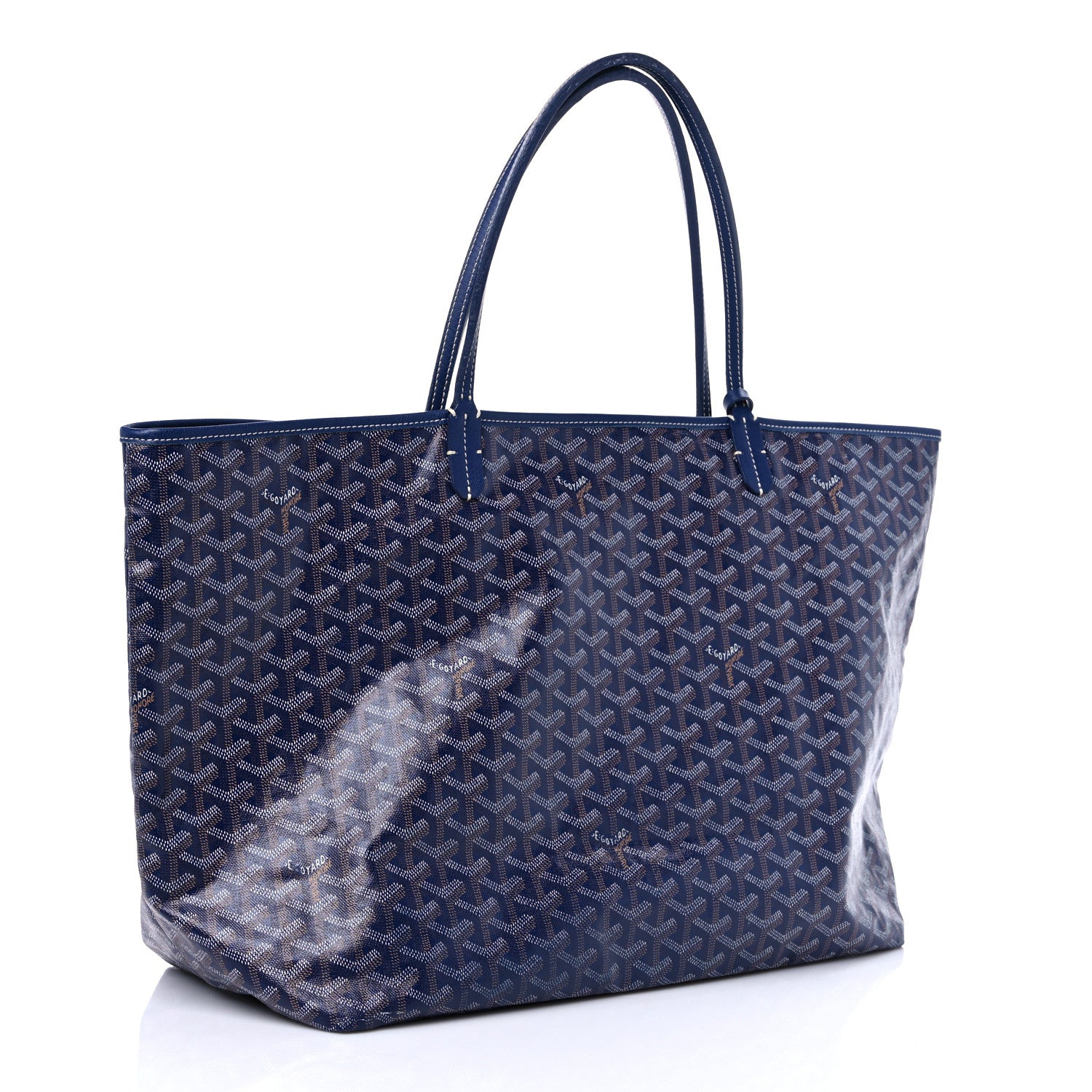 Goyard Goyardine Saint Louis GM Navy 2 of 9