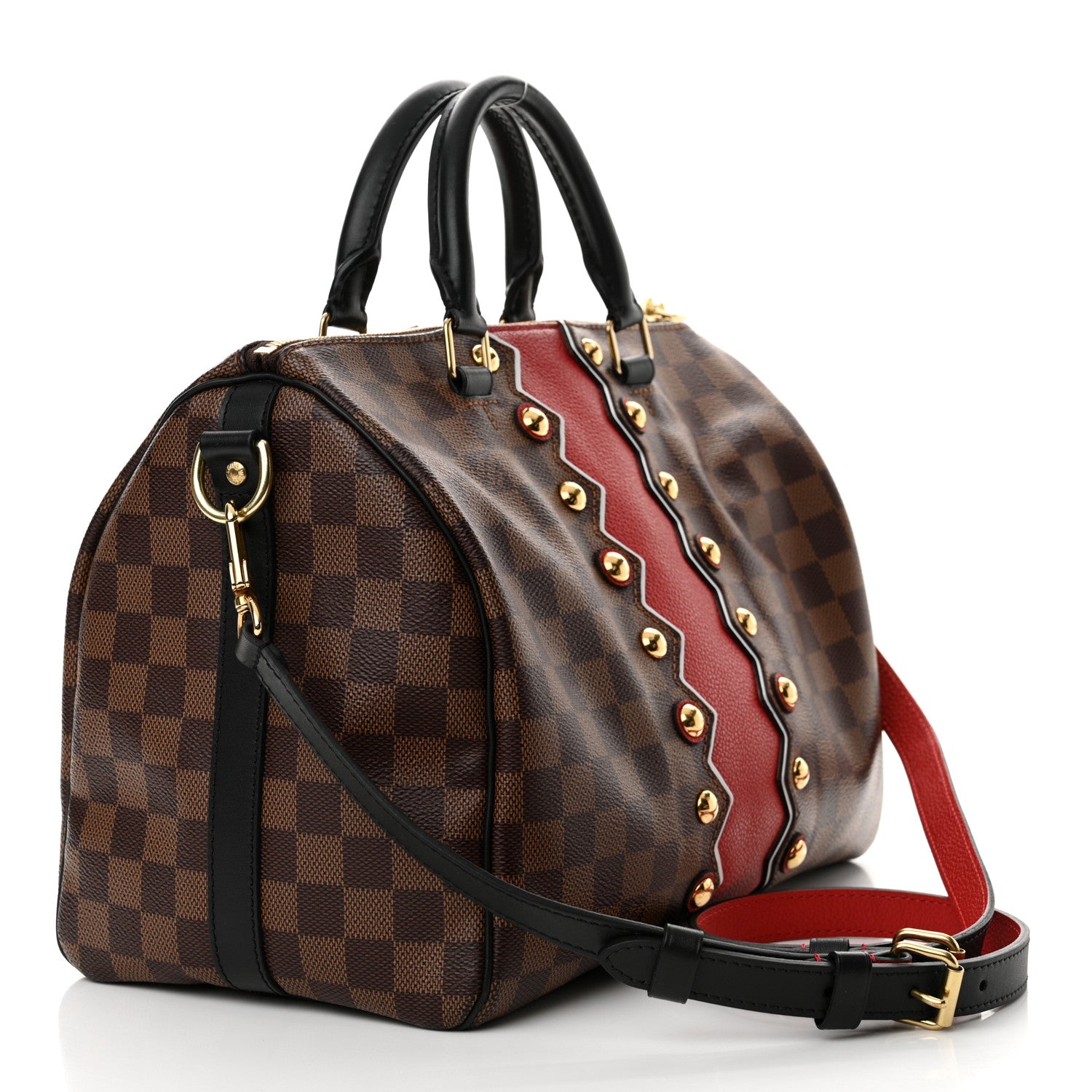Louis Vuitton Damier Ebene Karakoram Speedy Bandouliere 30 3 of 12