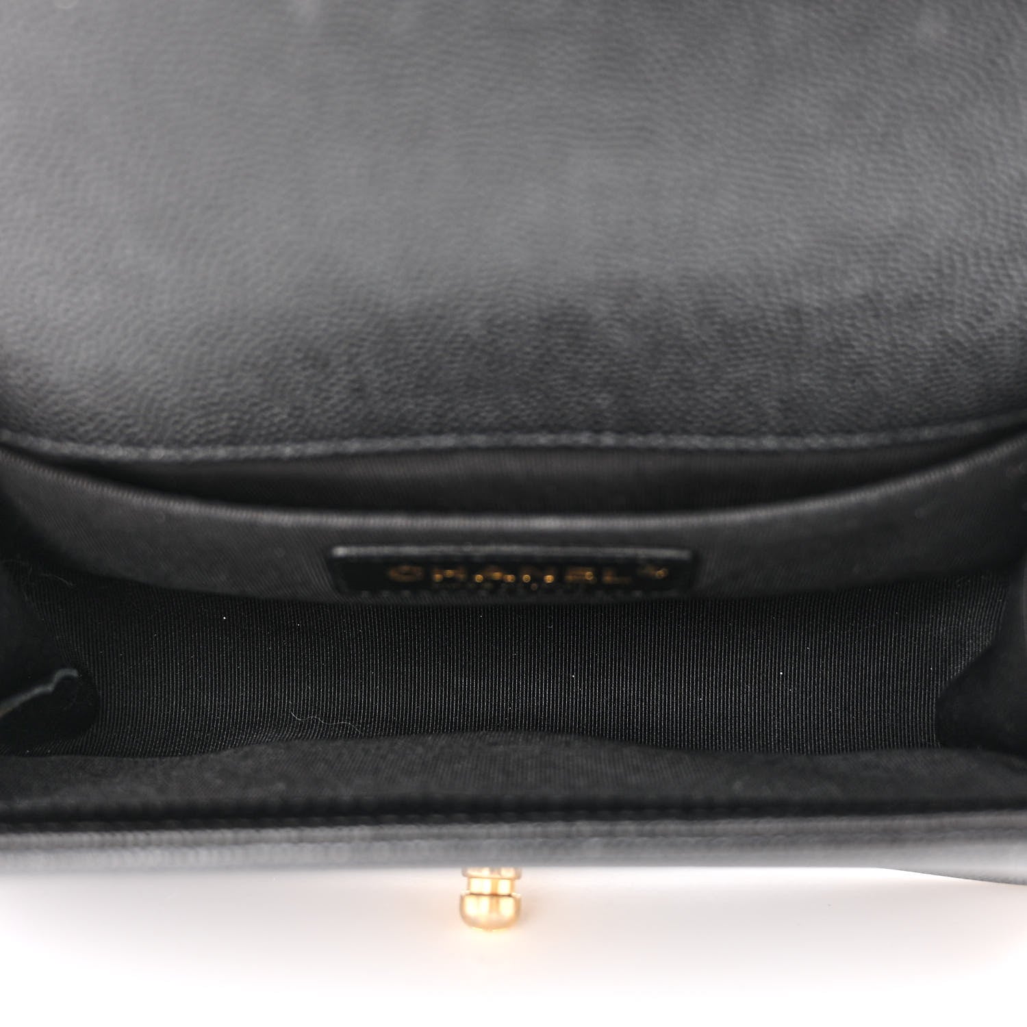 Chanel Caviar Quilted Small Boy Flap Black 5 of 10