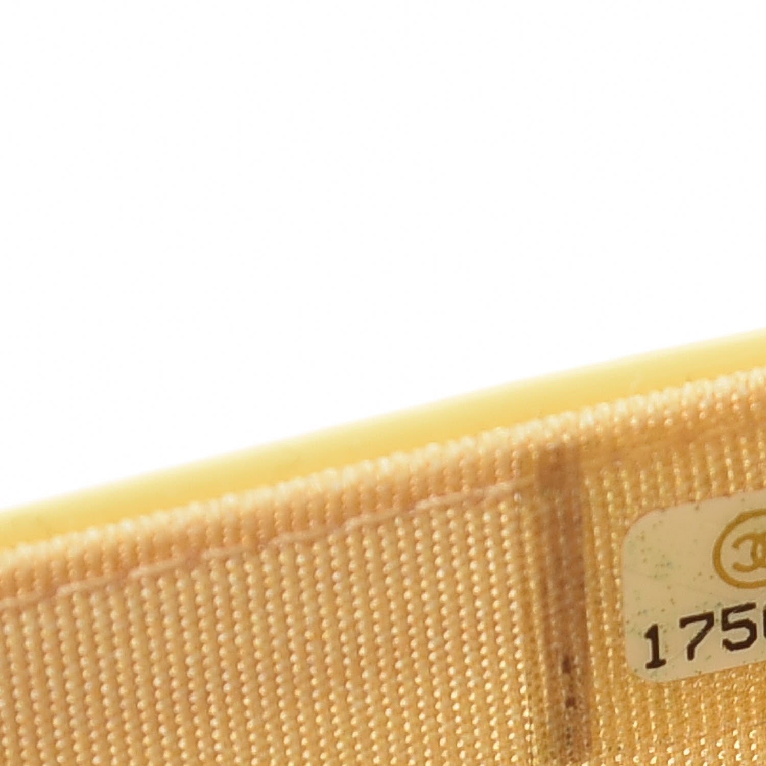 Chanel Patent CC Compact Wallet on Chain WOC Yellow 8 of 16