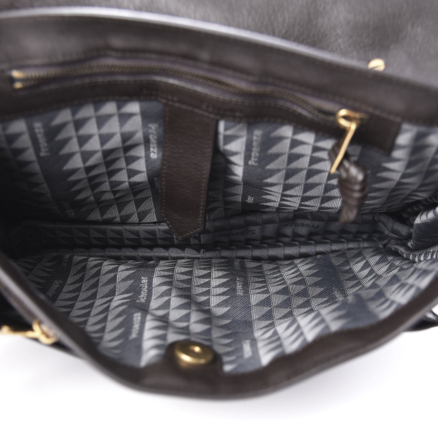 Lambskin Medium PS1 Satchel Dark Chocolate