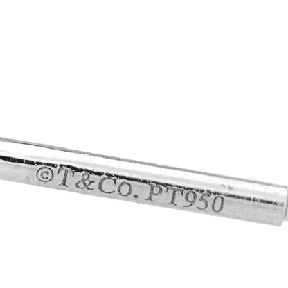 Tiffany Platinum Diamond .19ct Mini Victoria Earrings 4 of 4