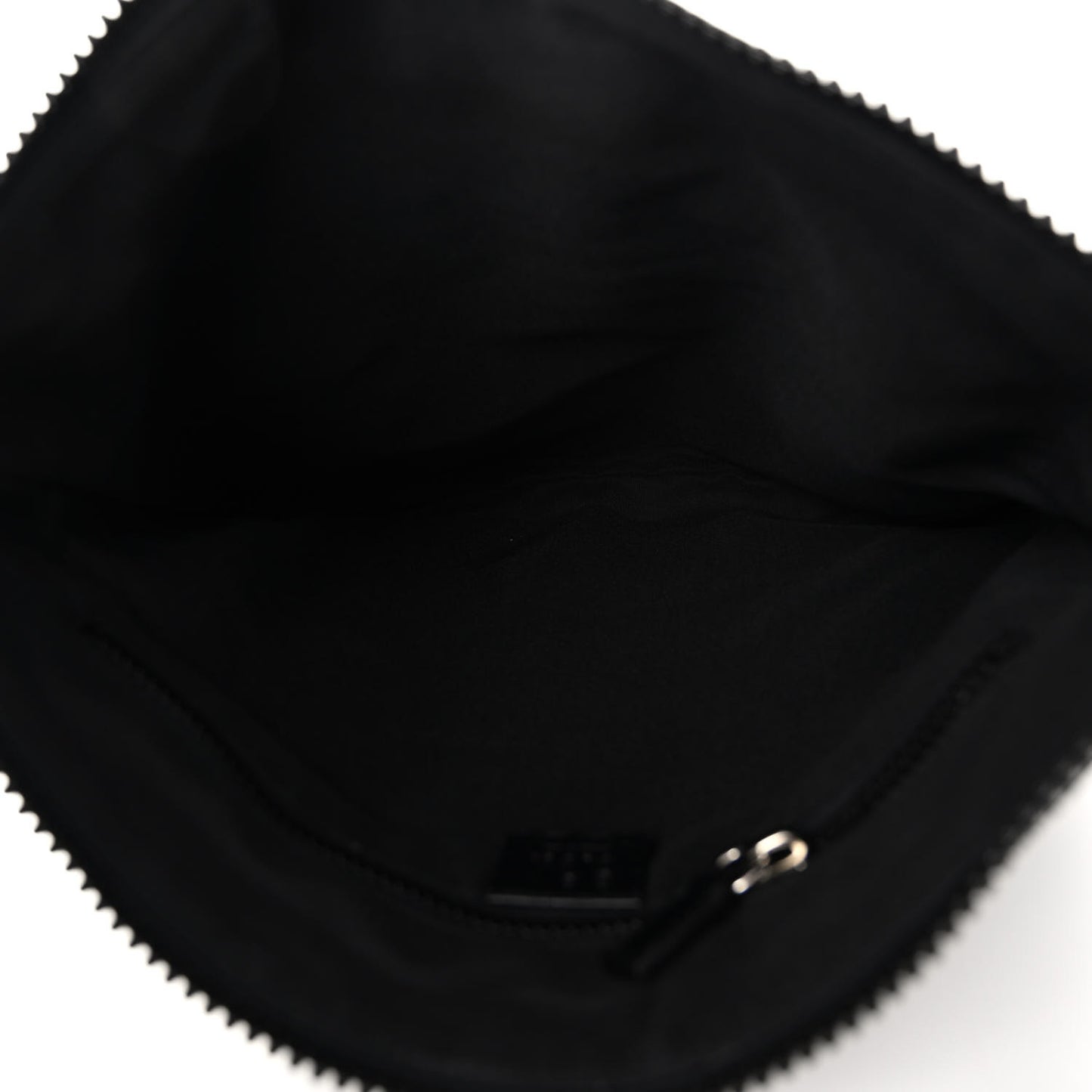 Nylon Monogram Medium Flat Messenger Bag Black