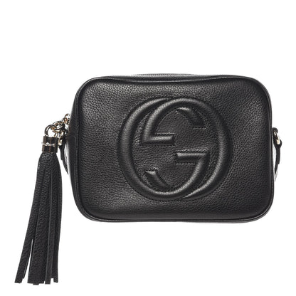 Gucci Pebbled Calfskin Small Soho Disco Bag Black 1 of 7