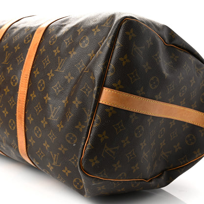 Louis Vuitton Monogram Keepall Bandouliere 55 10 of 10