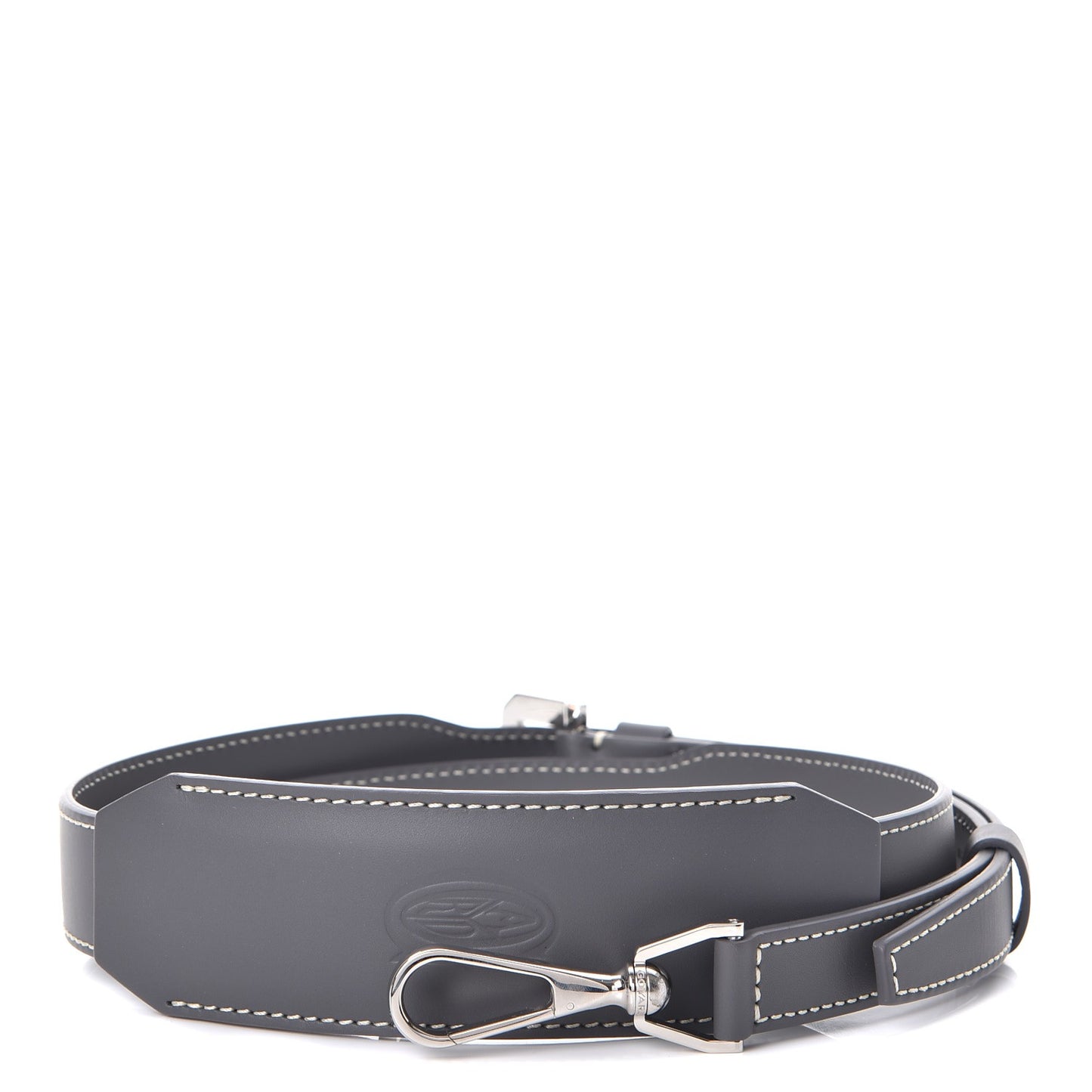 Calfskin Shoulder Strap Grey