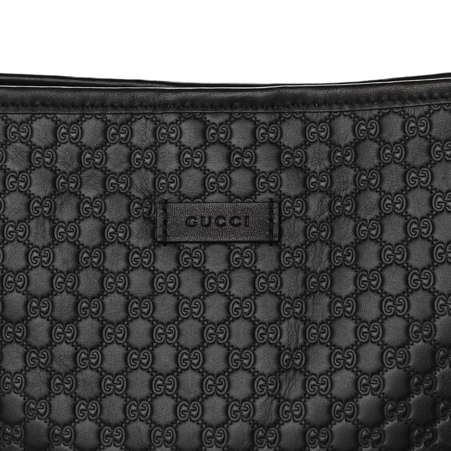 Microguccissima Medium Joy Tote Black