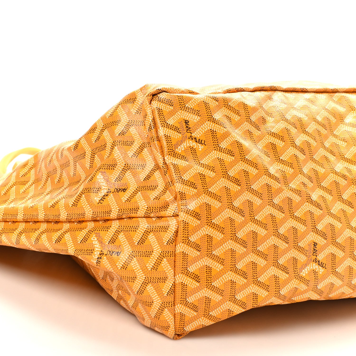 Goyard Goyardine Saint Louis GM Yellow 10 of 13