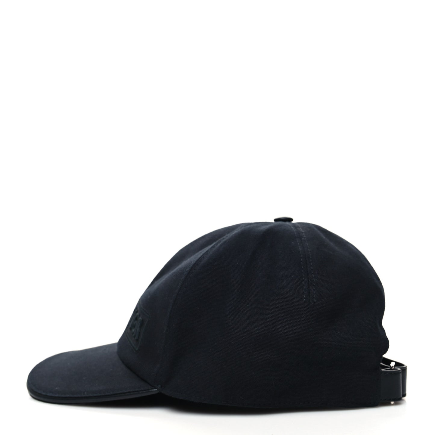 Cotton Embroidered Baseball Cap L Black