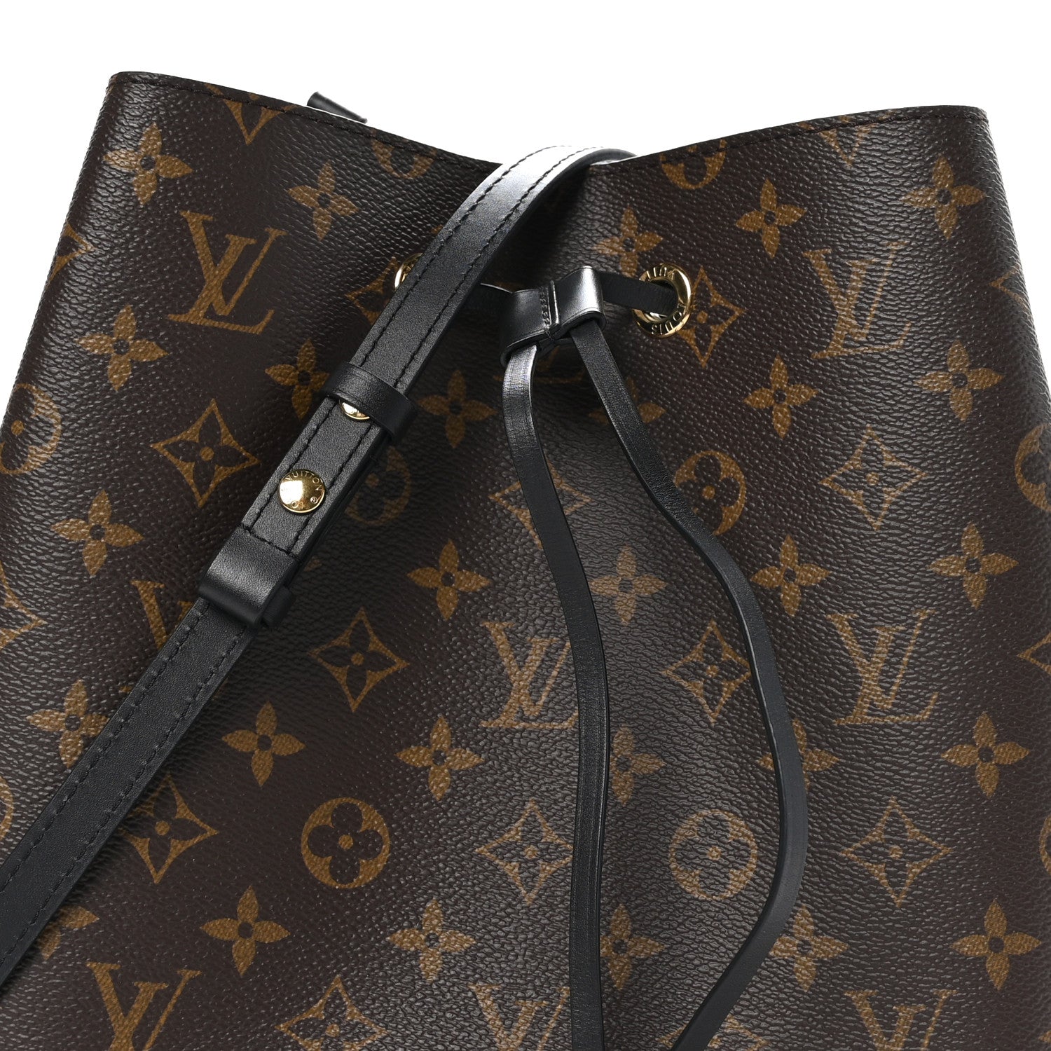Louis Vuitton Monogram Neonoe MM Black 7 of 12