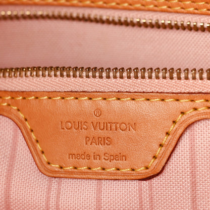 Louis Vuitton Damier Azur Tahitienne Neverfull MM 7 of 11