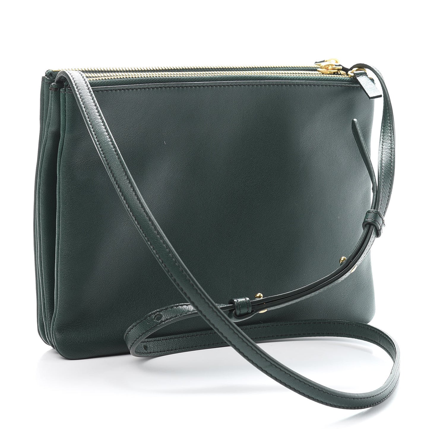 Lambskin Large Trio Crossbody Bag Amazone