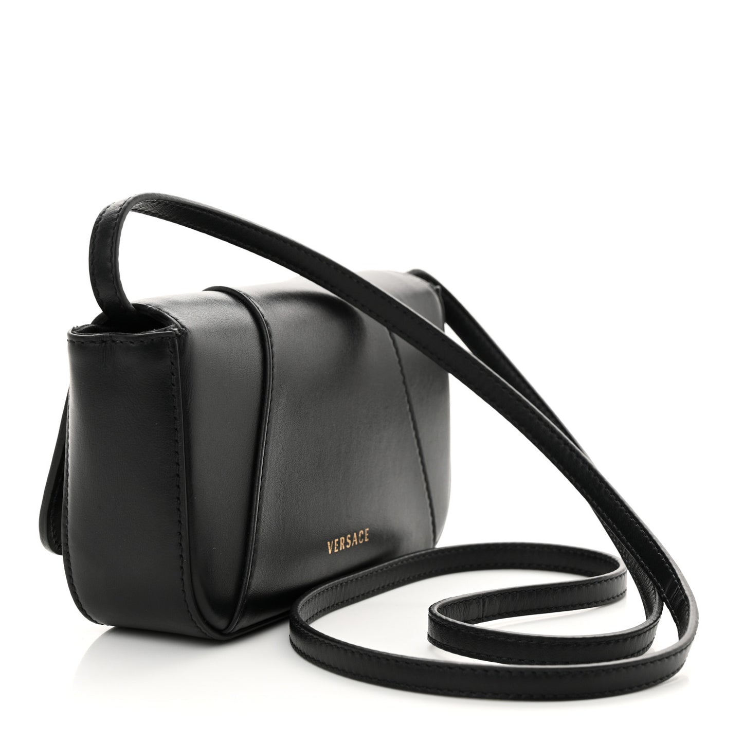 Vitello Virtus Crossbody Black