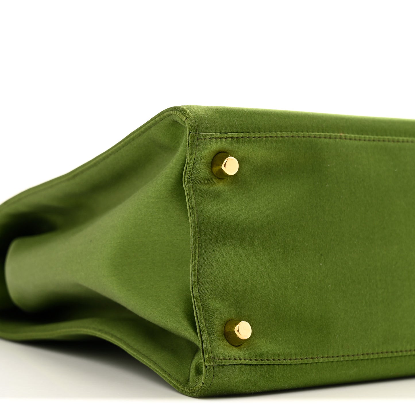 Satin Framed Bag Felce