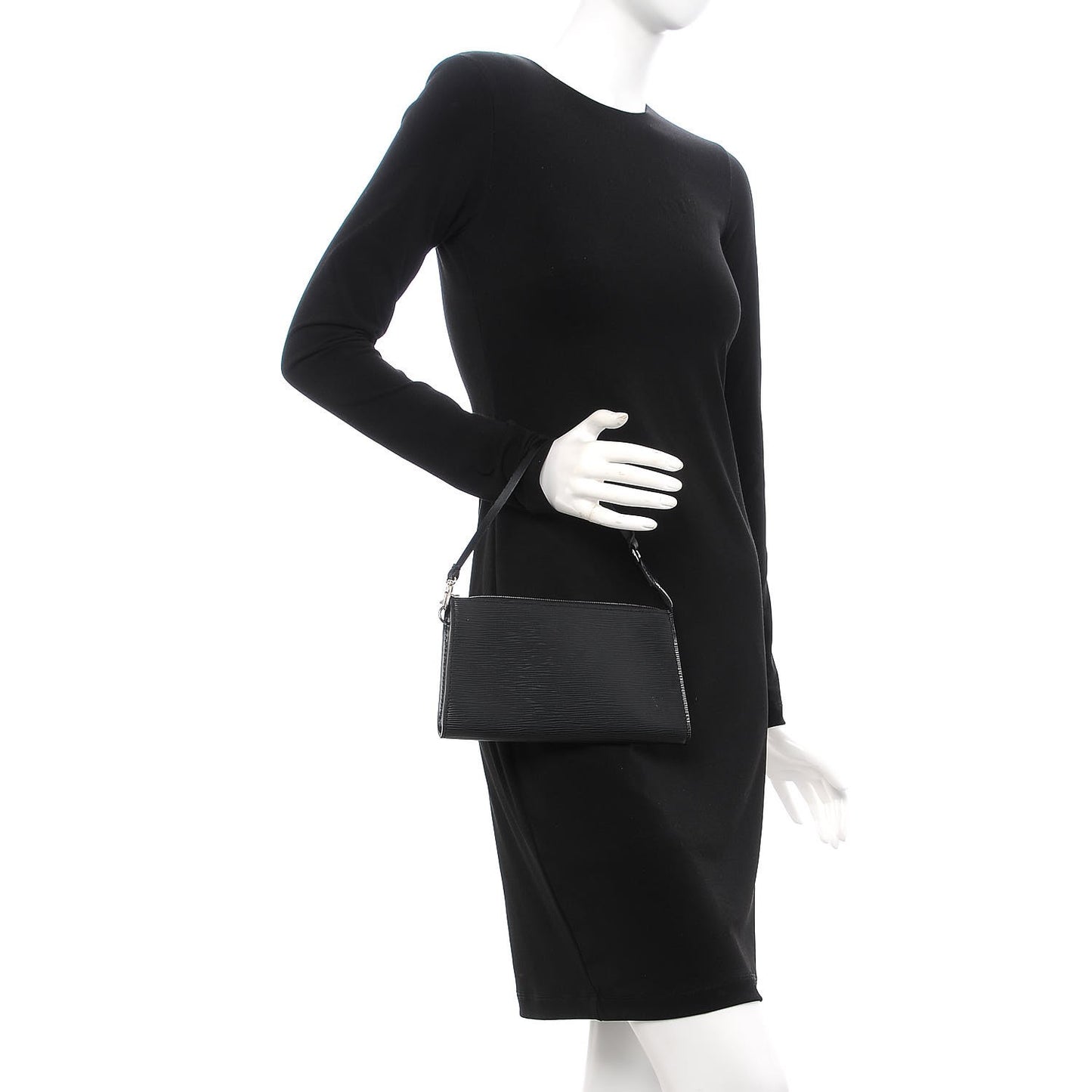 Epi Pochette Accessories 24 Black