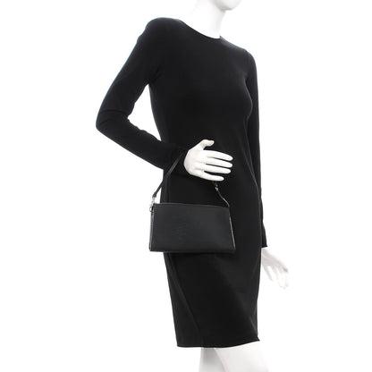 Louis Vuitton Epi Pochette Accessories 24 Black 2 of 7