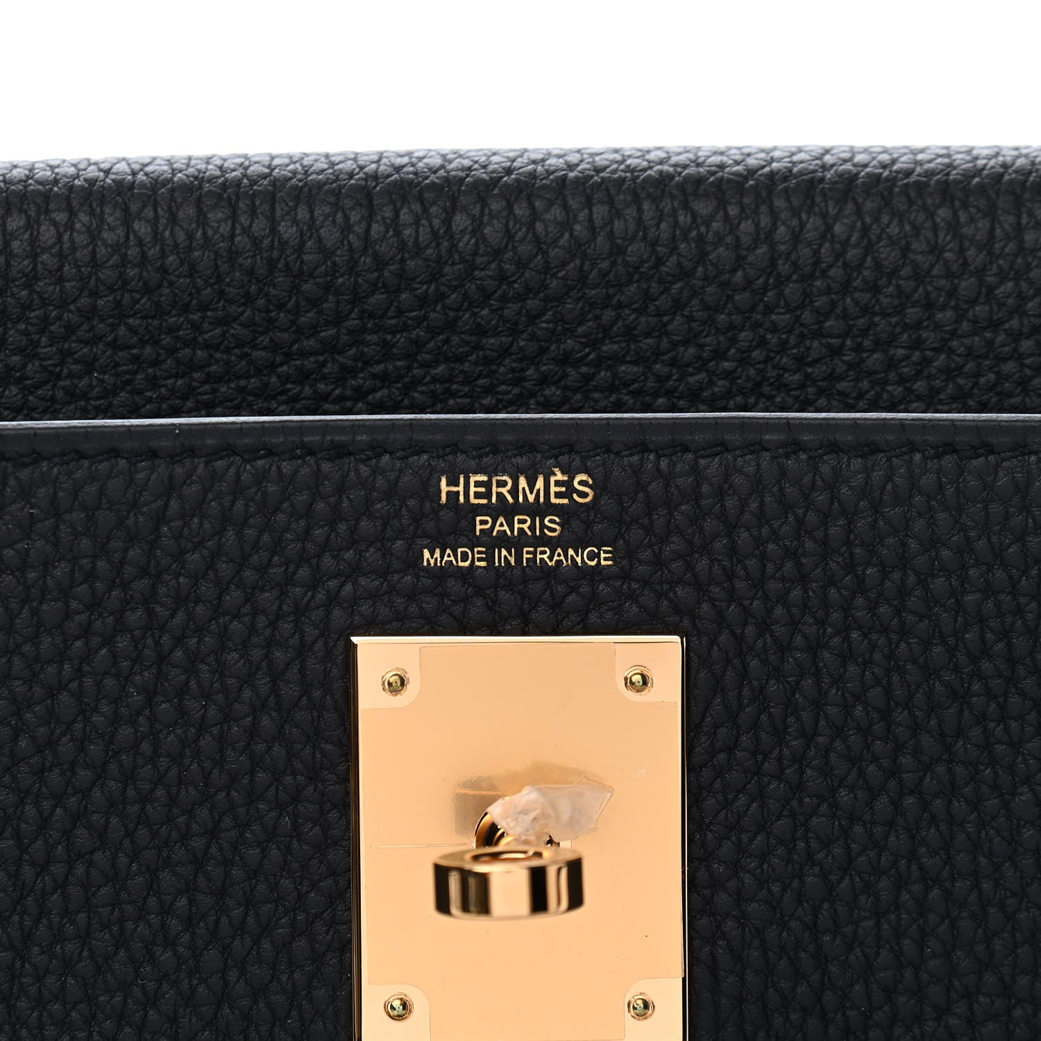 Hermes Togo Kelly Retourne 28 Black 7 of 10