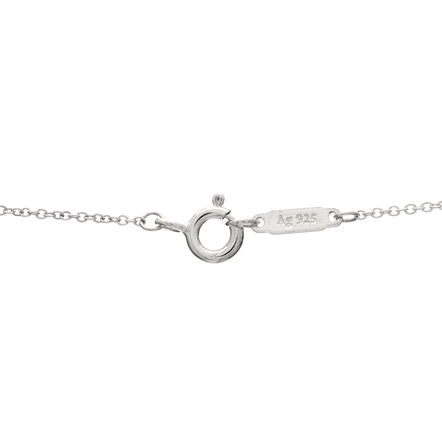 Tiffany Sterling Silver Small Return to Tiffany Heart Pendant Necklace 4 of 6