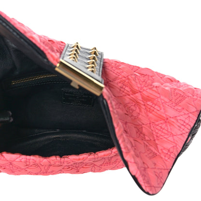 Louis Vuitton Satin Quilted Monogram Coquette Pochette Bunny Pink 5 of 10